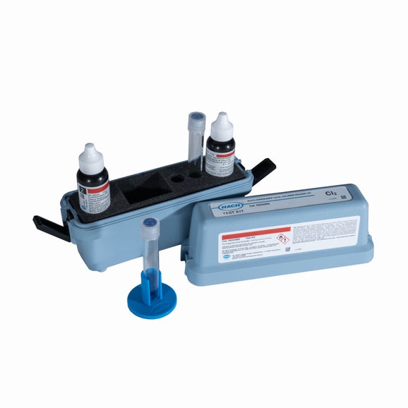 Test kit a fluorescenza per cloro totale ULR, 3 - 100 µg/L (ppb), 100 test