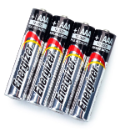Batterie alcaline AA, 1,5 V, in confezione da 4