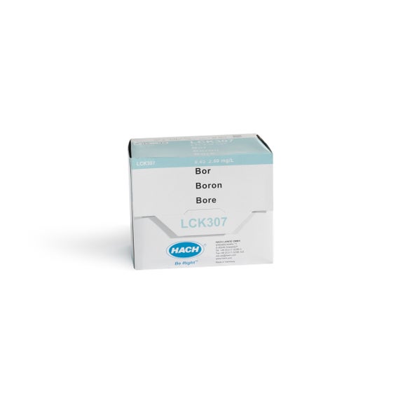 Test in cuvetta per boro, 0,05 - 2,5 mg/l B