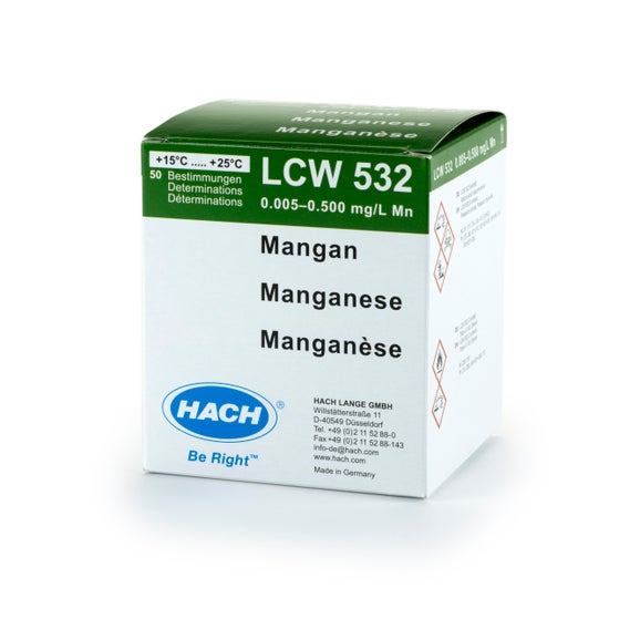 Set di reagenti per manganese, 0,005 - 0,5 mg/L Mn