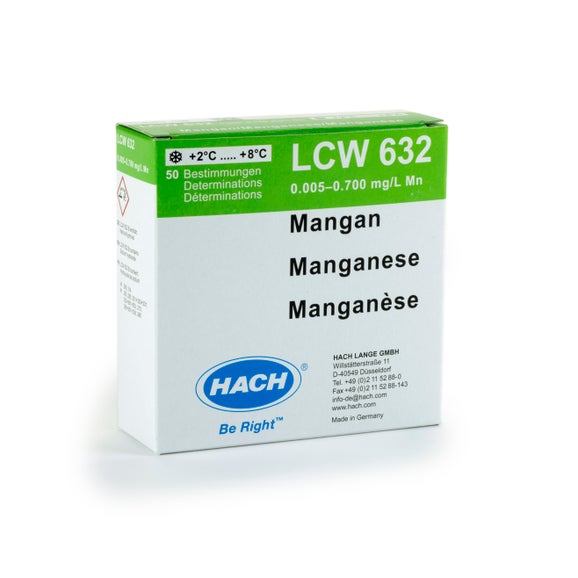 Set di reagenti per manganese, 0,005 - 0,7 mg/L Mn