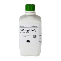 Standard di nitrato, 100 mg/L NO₃ (22,6 mg/L NO₃-N), 500 mL