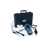 Multimetro portatile HQ2200 con elettrodo pH in gel PHC101 ed elettrodo di conducibilità, cavi da 1 m