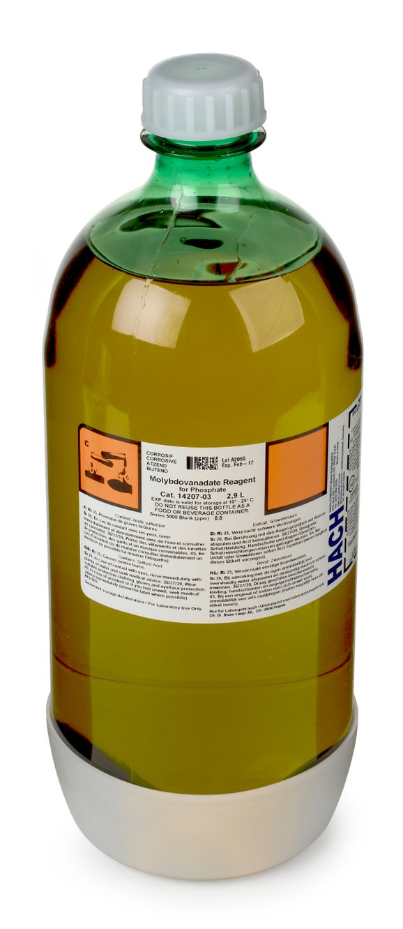 Reagente molibdovanadato per analizzatori di fosfato S5000 (2,9 L)