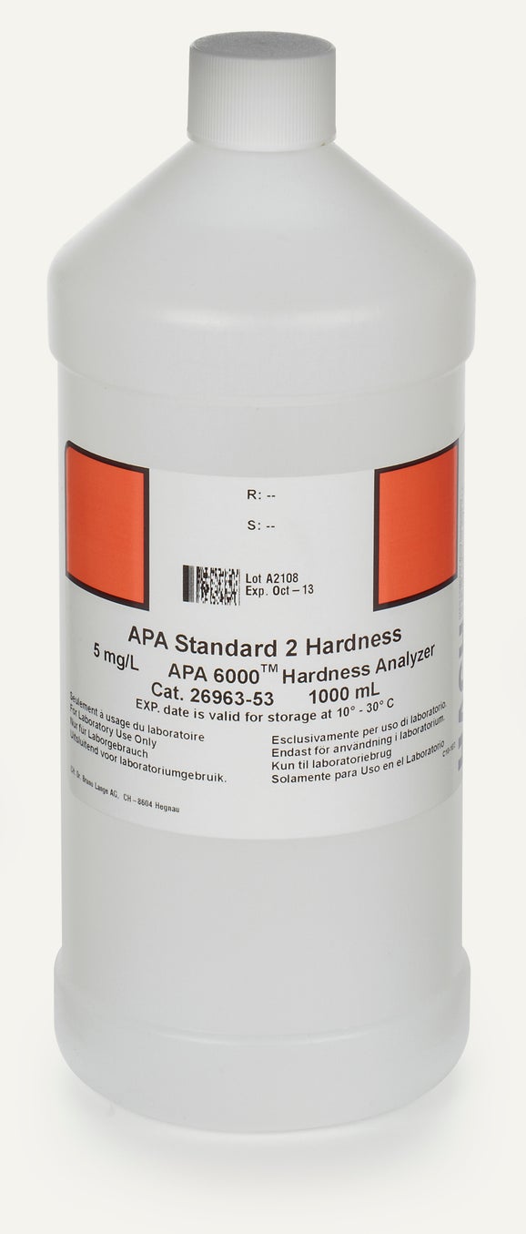 Standard per durezza nel range basso APA6000 5 mg/L, 1 L