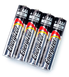 Batterie alcaline AA, 1,5 V, in confezione da 4