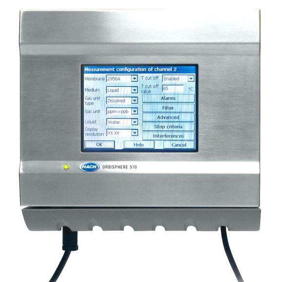 Orbisphere 510 Analizzatore di idrogeno (EC) Orbisphere 510, portatile, 85-264 VCA, RS485