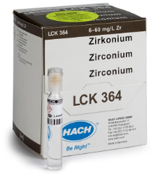 Test in cuvetta per zirconio , 6 - 60 mg/L Zr