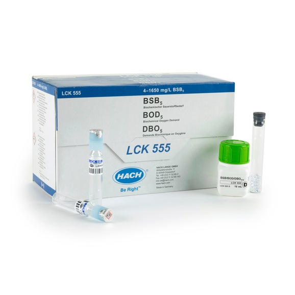 Test in cuvetta per BOD5, 4 -1650 mg/l O₂
