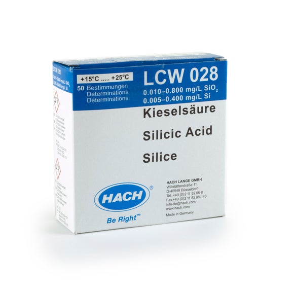 Set di reagenti per silice, 0,01 - 0,8 mg/L SiO₂