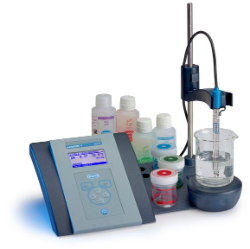 Kit misuratore di pH da banco di base Sension+ PH3 con elettrodo 5010 per uso generico